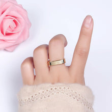 Load image into Gallery viewer, 14K Gold Filled Square Geometric Band Ring
