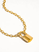 Load image into Gallery viewer, Locky 18K Lock Chain Necklace
