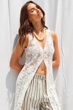 Load image into Gallery viewer, Crochet Longline Tank
