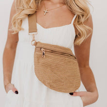 Load image into Gallery viewer, Rachel Raffia Bum Bag (3 Colors)
