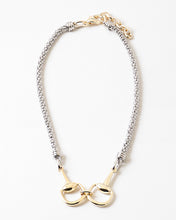 Load image into Gallery viewer, The Belmont Two-Tone Necklace
