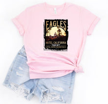 Load image into Gallery viewer, Eagles Hotel California Music Fest Tee✨SHIPS FROM WAREHOUSE- FINAL SALE✨
