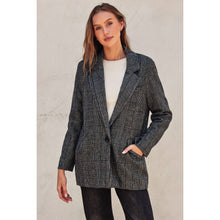 Load image into Gallery viewer, Checks out Boyfriend Blazer
