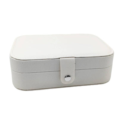 Faux Leather Portable Jewelry Box (3 Colors)