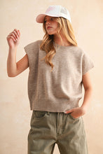 Load image into Gallery viewer, Carli Short Sleeve Sweater (2 Colors)
