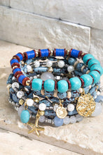 Load image into Gallery viewer, Multi Beaded Natural Stone Bracelet

