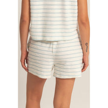 Load image into Gallery viewer, Terry Cloth Stripe Drawstring Short
