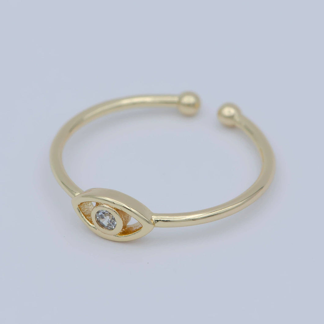 Evil Eye Stacking Ring