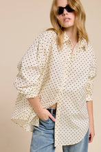 Load image into Gallery viewer, The Dotty Oversized Button-Down
