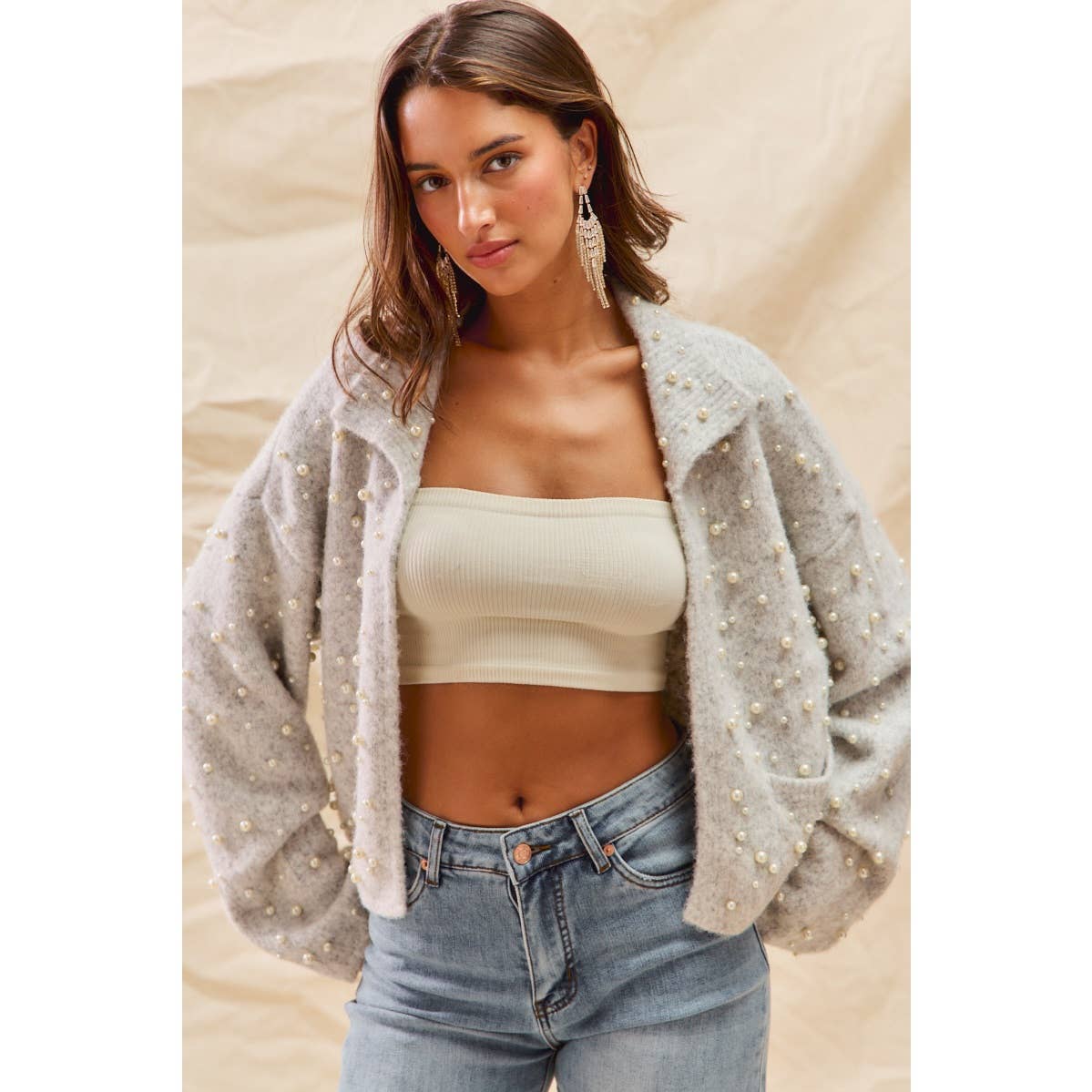 The Estelle Pearl Cardigan