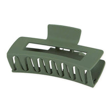 Load image into Gallery viewer, Large Matte Hair Claw - Green
