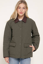 Load image into Gallery viewer, The Willa Quilted Barn Coat (2 Colors)
