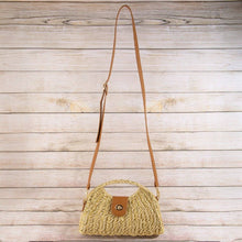 Load image into Gallery viewer, Woven Straw Handbag
