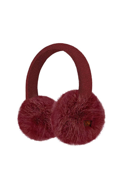 Faux Mink Earmuff (3 Colors)