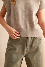 Load image into Gallery viewer, Carli Short Sleeve Sweater (2 Colors)
