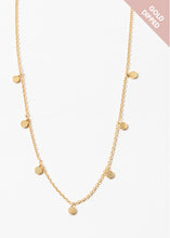 Load image into Gallery viewer, 18K Gold Dipped Everyday Tiny Disc Necklace
