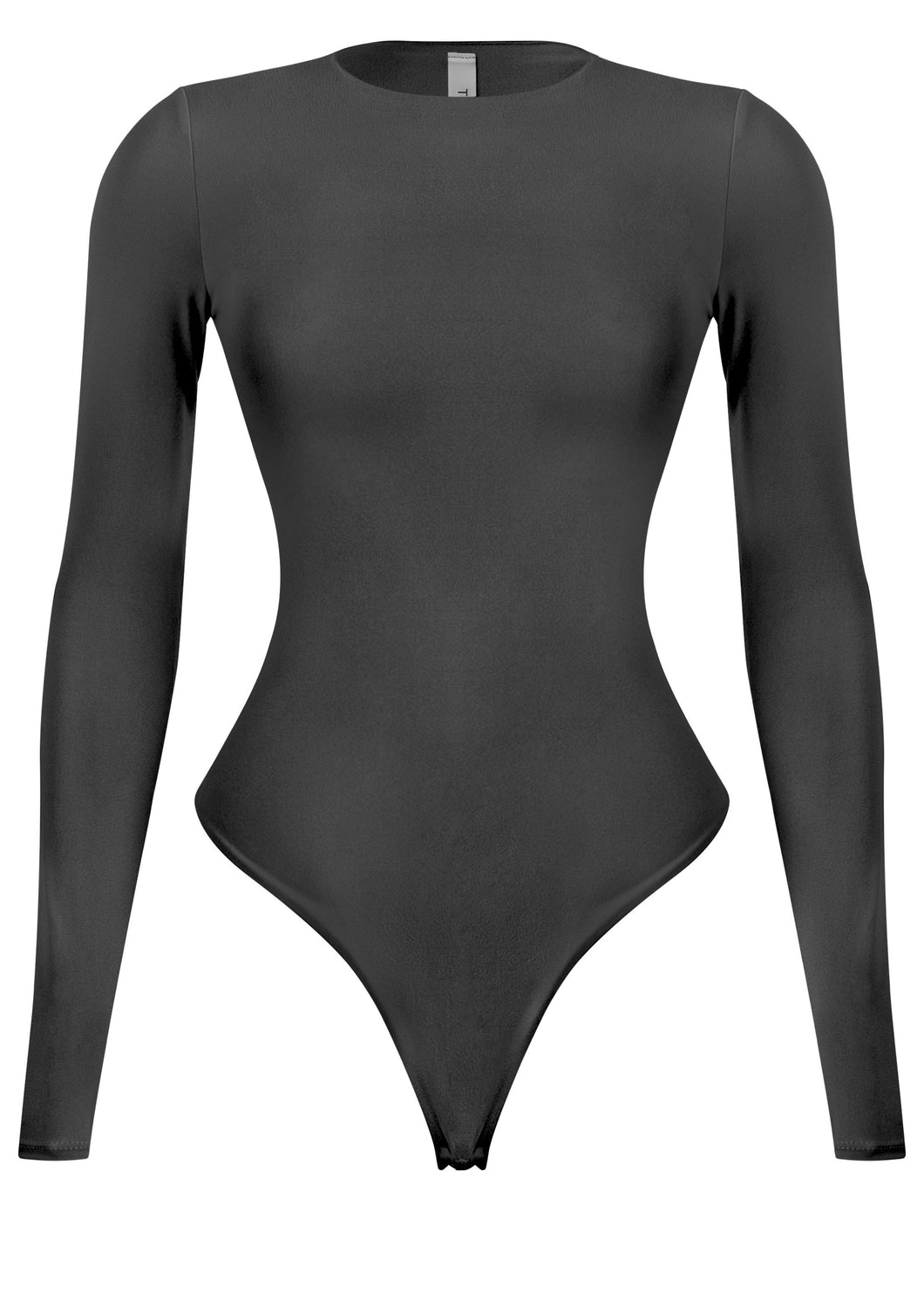 Adrianna Double Lined Long Sleeve Bodysuit (2 Colors)