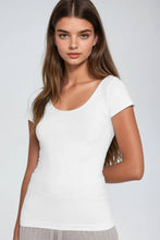 Load image into Gallery viewer, Cap Sleeve Scoop Neck Top
