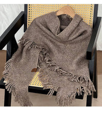 Load image into Gallery viewer, The Fringe Affair Knit Shawl (5 Colors)
