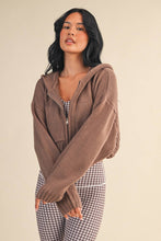 Load image into Gallery viewer, The Briar Zip Up Hoodie Sweater
