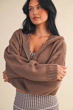 Load image into Gallery viewer, The Briar Zip Up Hoodie Sweater

