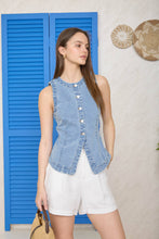 Load image into Gallery viewer, The Lennox Denim Vest
