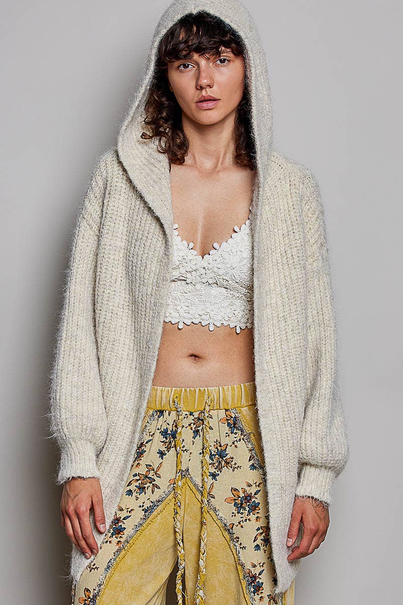 Cozy Escape Hooded Cardigan