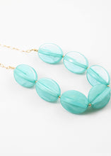Load image into Gallery viewer, Resin Stone Statement Necklace
