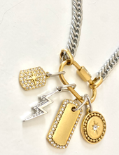 Load image into Gallery viewer, Carabiner Charm Amulet Necklace
