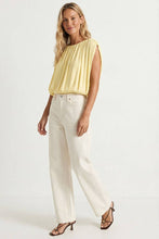 Load image into Gallery viewer, Grecian Drape Bubble Blouse (3 Colors)
