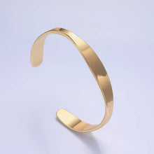 Load image into Gallery viewer, 24K Gold Filled Minimalist Band Cuff
