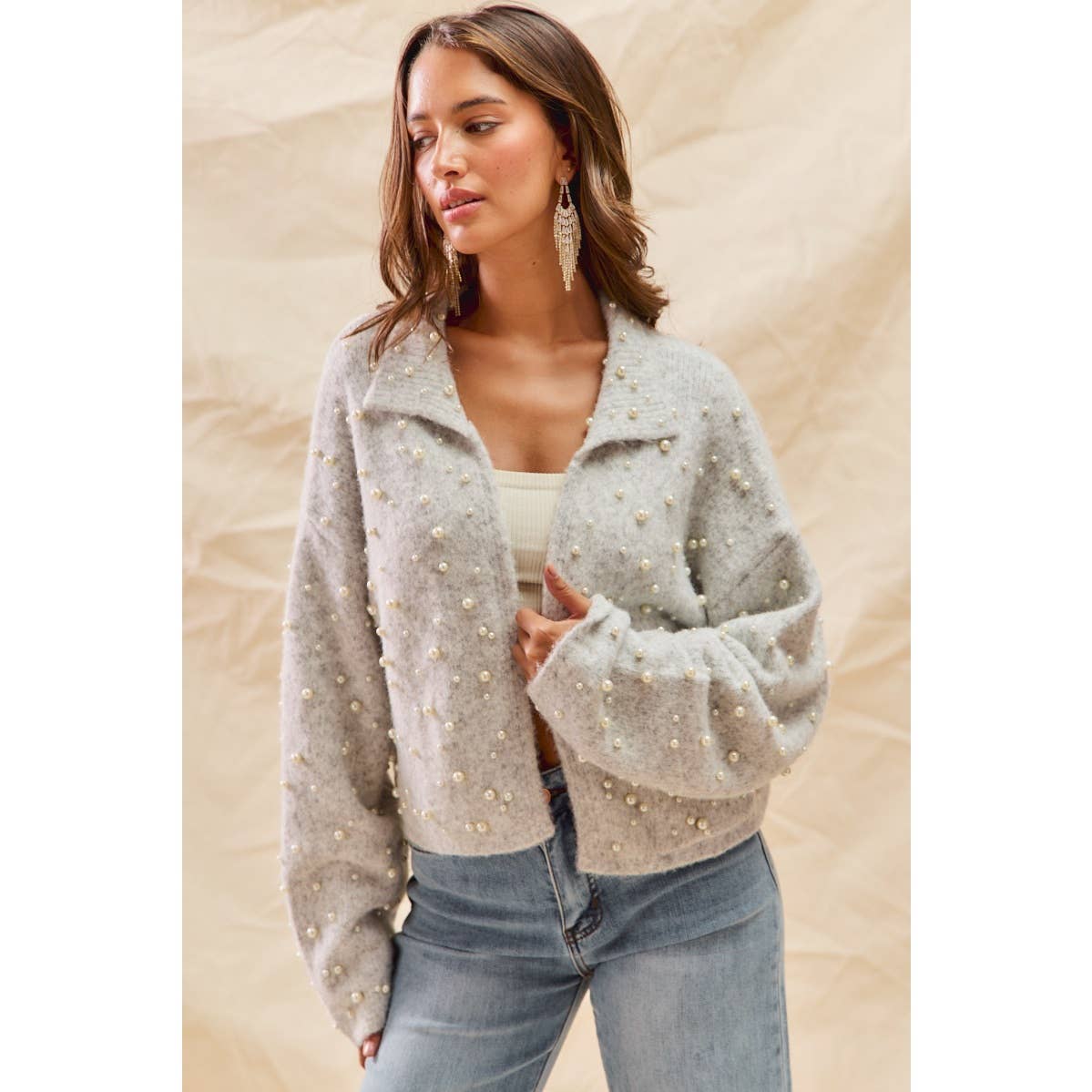 The Estelle Pearl Cardigan