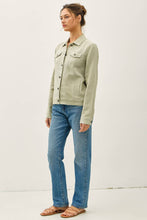 Load image into Gallery viewer, Sage Linen Jacket
