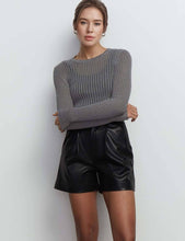 Load image into Gallery viewer, Sheer Stripe Knit Sweater

