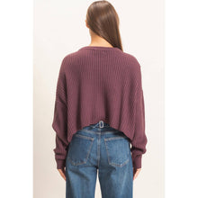 Load image into Gallery viewer, Becca Oversized Ribbed Cropped Sweater (2 Colors)
