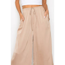 Load image into Gallery viewer, The Quinn Satin Wide Leg Pant
