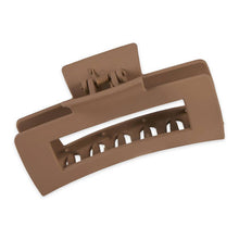 Load image into Gallery viewer, Large Matte Hair Claw - Brown
