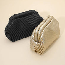 Load image into Gallery viewer, Faux Leather Textured Evening Clutch Crossbody Bag
