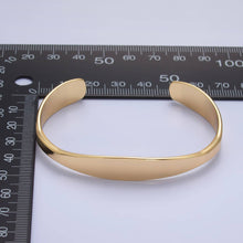 Load image into Gallery viewer, Minimalist 24K Gold Filled Band Cuff Bracelet
