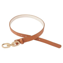 Load image into Gallery viewer, LINK DESIGN BUCKLE SKINNY BELT
