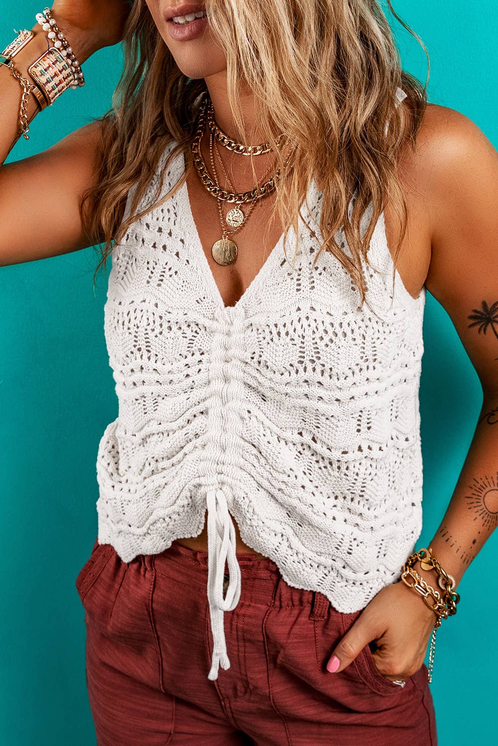 Ceclia Lace Top