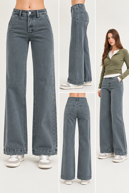 The Ashton Wide Leg Jean