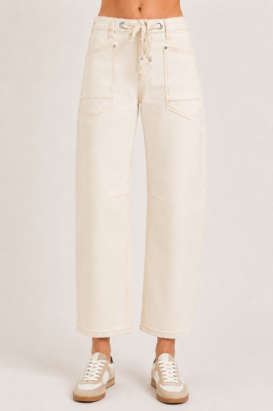The Hudson Slouchy Slim Barrel Jean