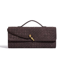 Load image into Gallery viewer, Vintage Woven Suede Handbag
