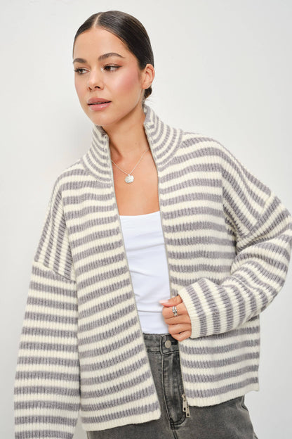 Zane Sweater Knit Jacket