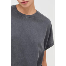 Load image into Gallery viewer, Capped Sleeve Mineral Wash T-Shirt (4 Colors)
