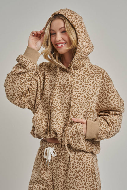 Wild Side Leopard Hoodie