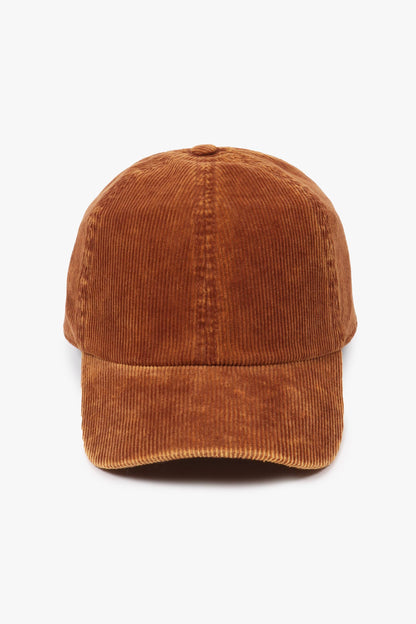 Acid Wash  Corduroy Baseball Hat (2 Colors)