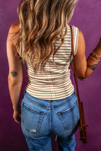 Load image into Gallery viewer, Daisy Stripe Muscle Tank
