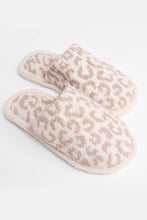 Load image into Gallery viewer, Leopard Print Fuzzy Slippers (3 Colors)
